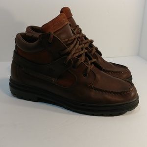 Timberland Gore Tex brown leather hiking boots
